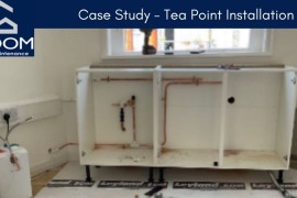 Groom Property Maintenance Case Study tea point installation
