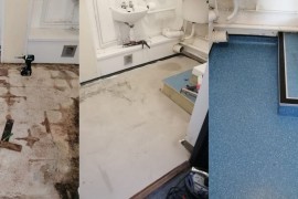 Water Damage in Floors
